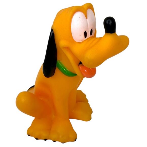 Vintage Mickey and Friends Bath Toys Plastic Rubber Set of 4 - Picture 9 of 11